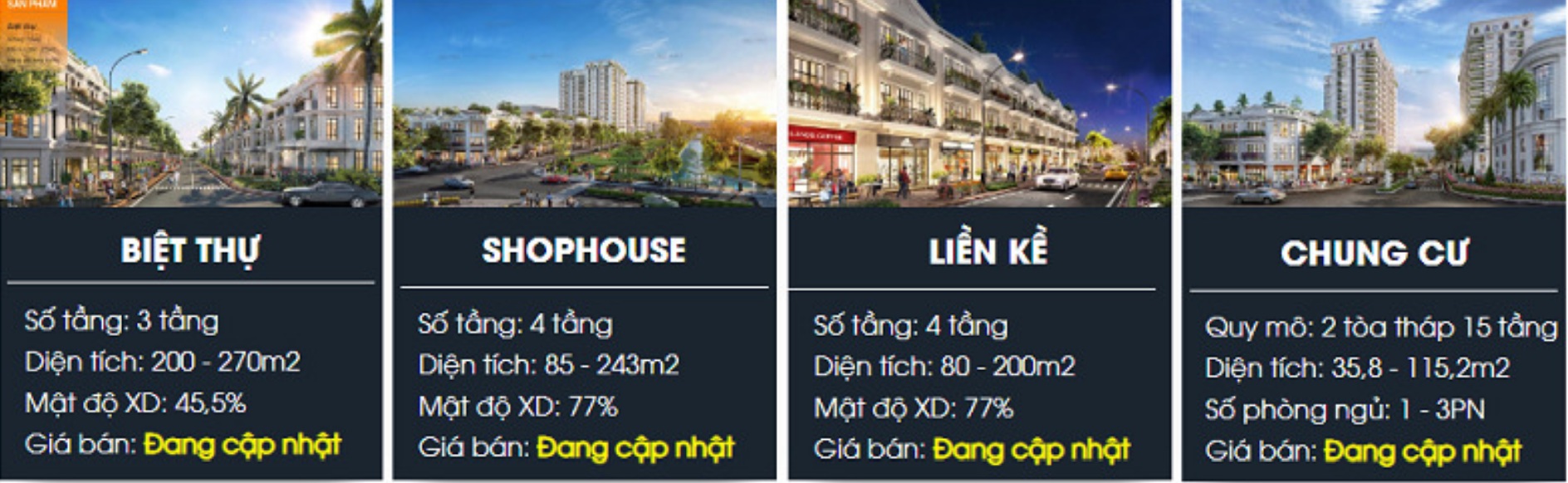 Sản phẩm dự án Dự án CEOHomes Hana Garden
